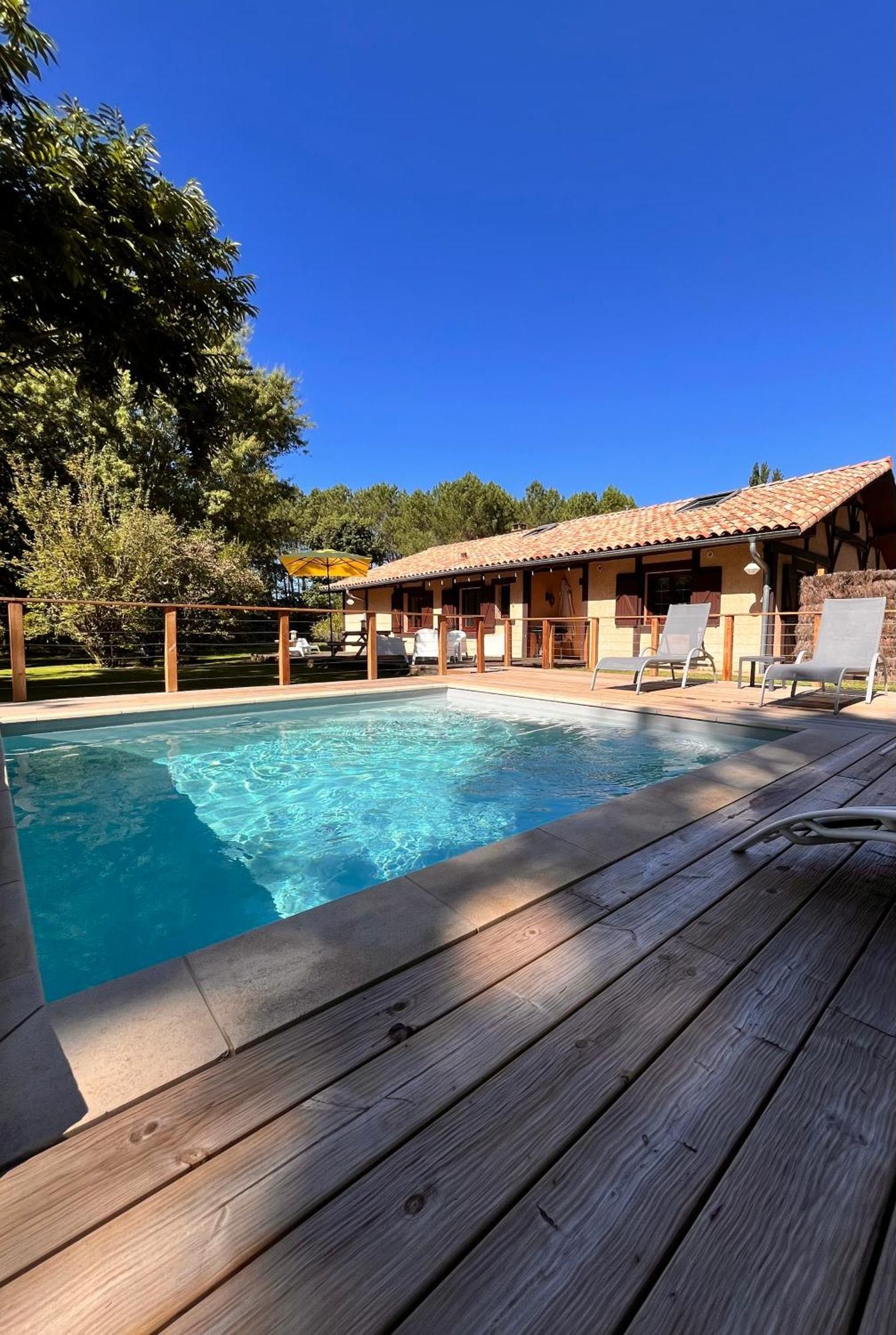 Vila La Bergerie Des Landes Lit-et-Mixe Exteriér fotografie